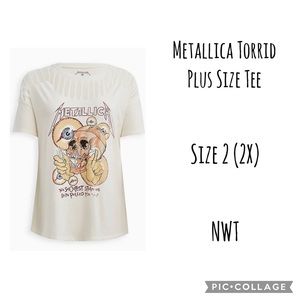 Torrid Metallica Plus Size Tee